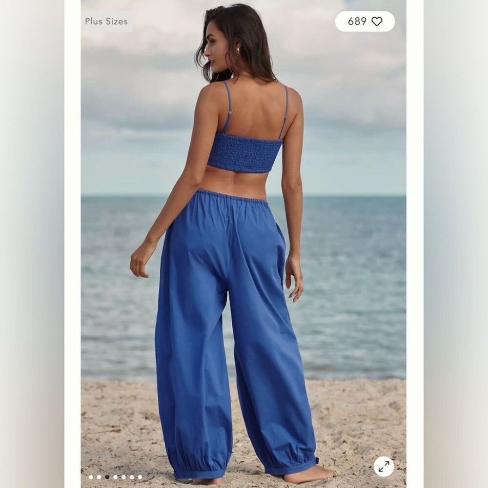 By Anthropologie Drawstring Cargo Pants XS Womens